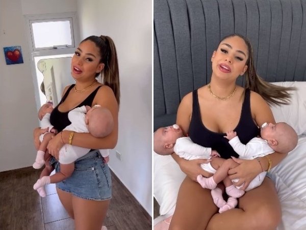 A dos meses de tener gemelas, Daniela Celis dio los mejores tips para madres primerizas