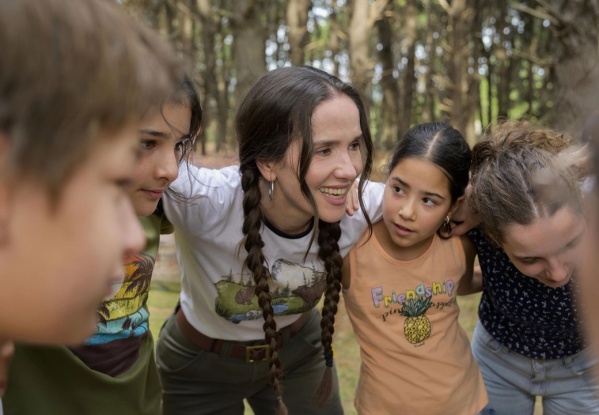 Se estrenó "Campamento con mamá", la nueva película de Natalia Oreiro