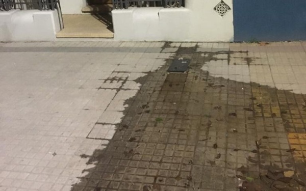 Hay preocupación en vecinos de barrio Norte por una importante pérdida de agua