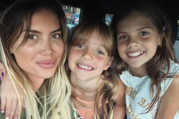 Wanda Nara viajó a Misiones con sus hijas antes del estreno de MasterChef Celebrity