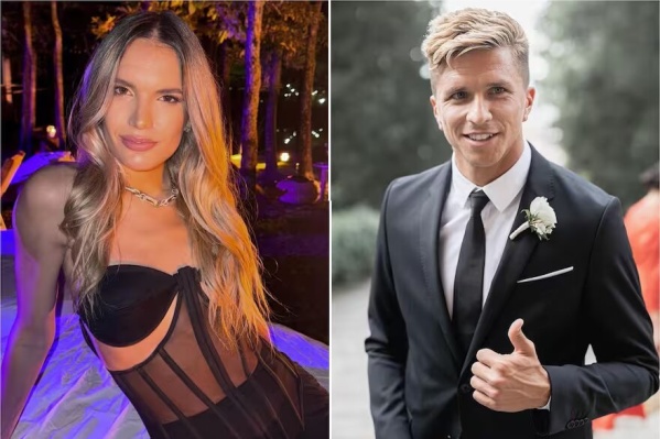 La foto romántica de Eva Bargiela y Gian Simeone que fue furor en las redes