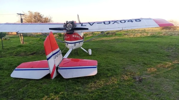 Una avioneta aterrizó de emergencia en Gonnet