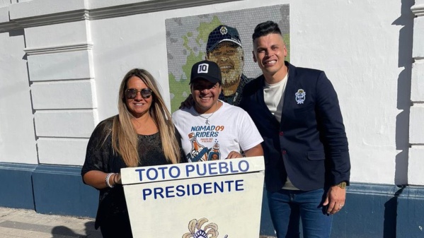 Toto Pueblo oficializó su candidatura y se diferenció: "quiero ser la voz del pueblo Tripero"