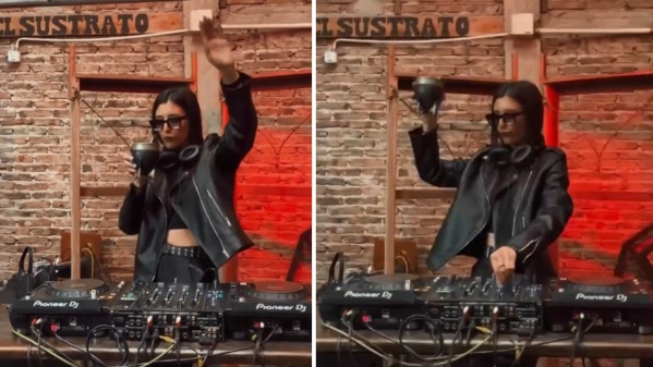 La DJ platense que impone el mate en los afters y la rompe en redes