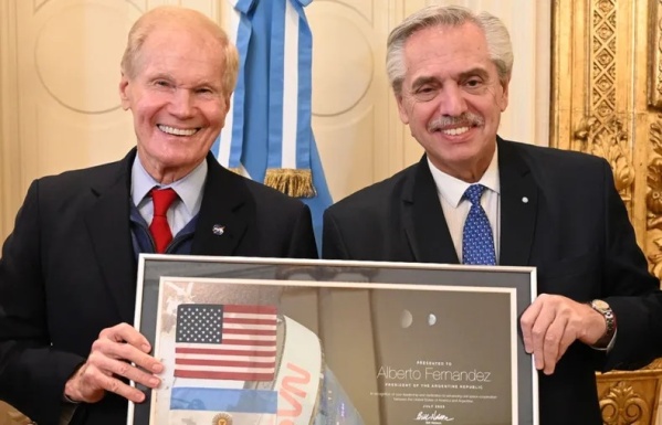 Bill Nelson, administrador de la NASA, visitó Argentina y habló sobre los aliens: “El mes que viene tendrán su respuesta”