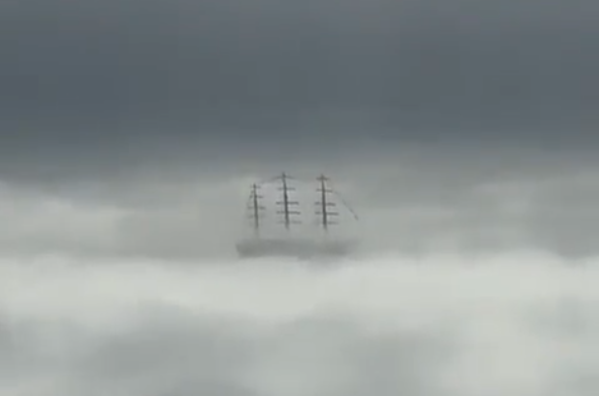 “Es cine”: el increíble video de la Fragata Libertad llegando a Mar del Plata
