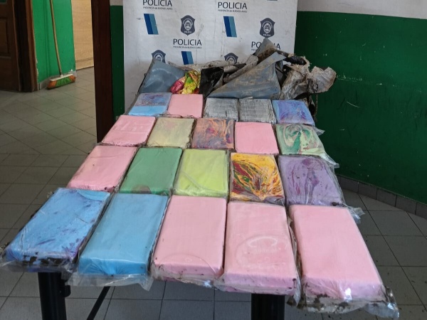 Fueron incautados casi 300 kilos de cocaína en la zona del Puerto 
