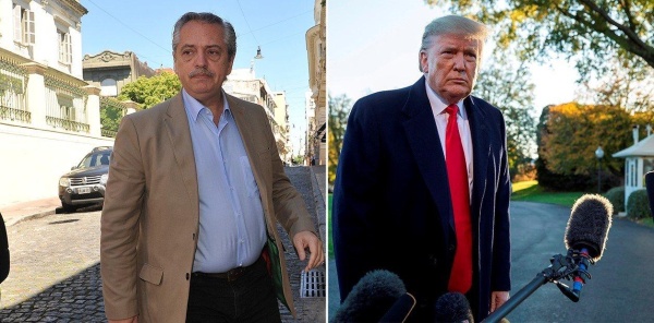 Alberto Fernández y Donald Trump se encontrarán en Washington