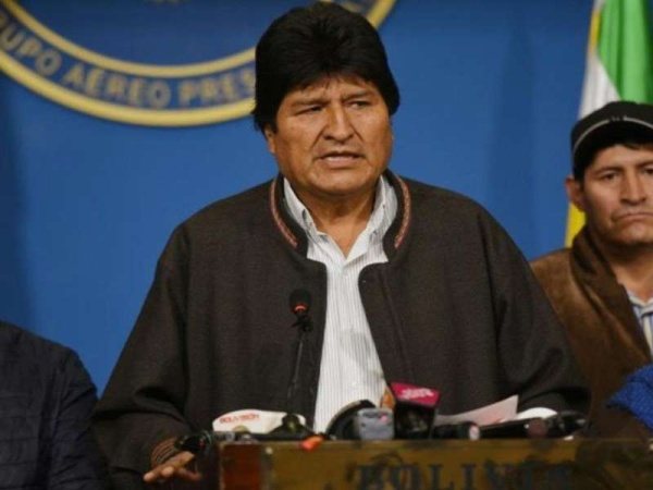 El gobierno de México confirmó que Evo Morales solicitó asilo político en su país