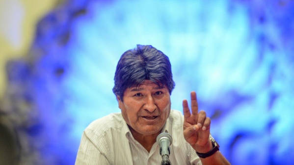 Evo Morales agradeció la invitación de Alberto Fernández, pero por ahora seguirá en México