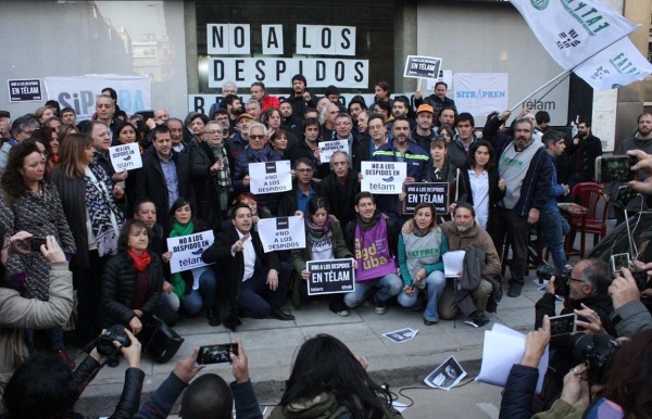 Un fallo favorable revirtió la totalidad de los despidos de trabajadores de Télam