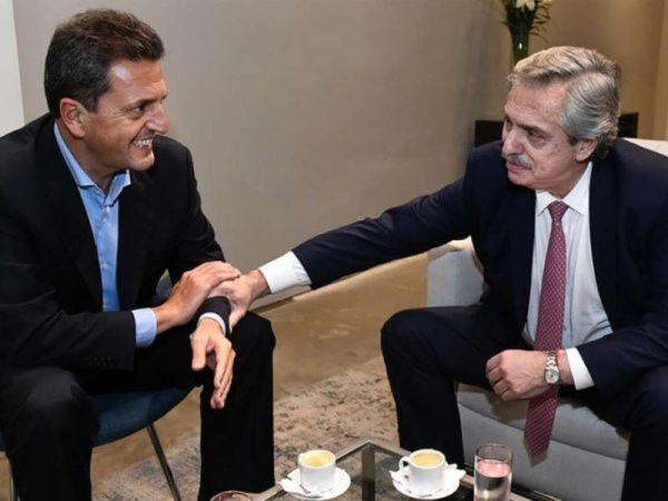 Alberto Fernández y Sergio Massa acordaron la agenda de sesiones extraordinarias del Congreso