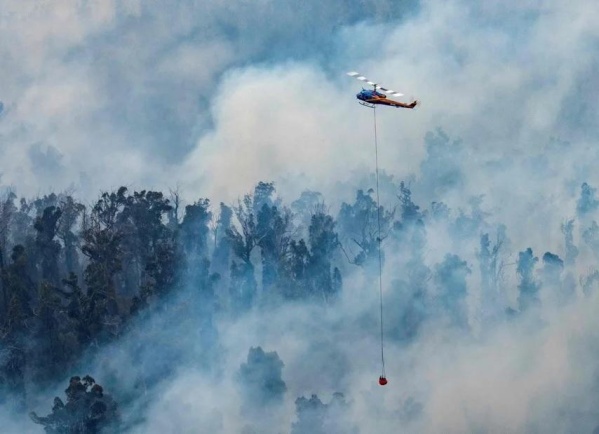El humo de los incendios en Australia ya llegó a Argentina