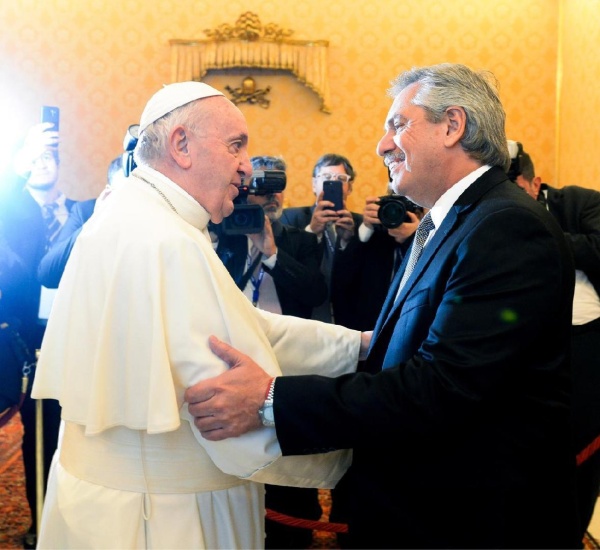Alberto Fernández sobre la reunión con el Papa: &quot;Le pedí que me ayudara con la deuda y me va a ayudar&quot;