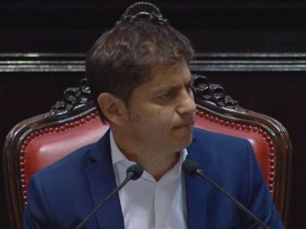 Con un fuerte reclamo por la coparticipación Kicillof abrió el período de sesiones ordinarias