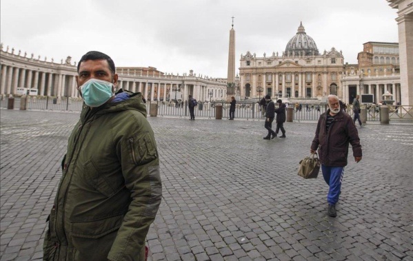 El Vaticano reportó el primer caso de coronavirus 