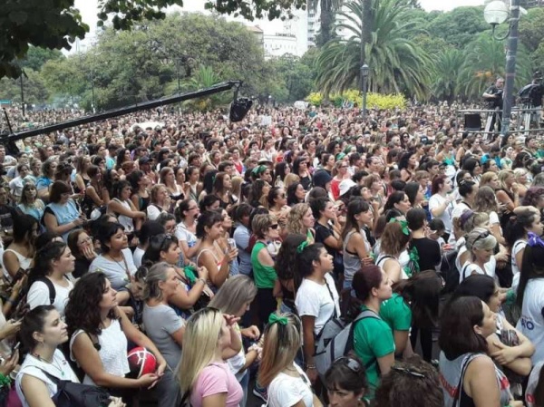La Plata también fue protagonista de otra movilización feminista