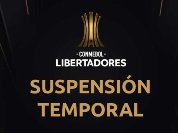 La CONMEBOL Libertadores queda suspendida temporalmente