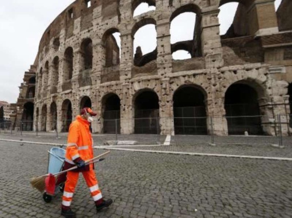 Italia llegó a los 3.405 muertos por coronavirus y superó a China como el país con más víctimas fatales de la pandemia