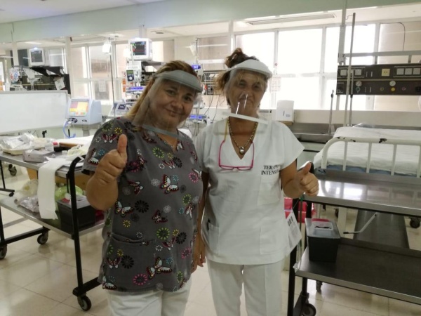 Coronavirus: Ya se elaboraron 1.500 m&aacute;scaras protectoras en La Plata con impresoras 3D