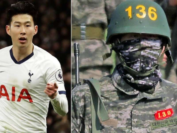 Impactante foto de Son Heung-Min en su entrenamiento militar