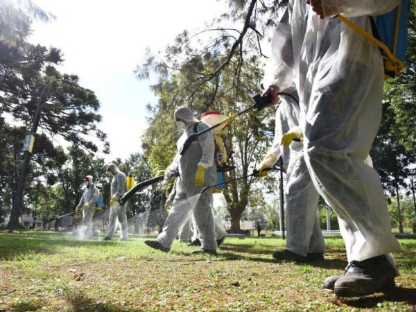 Avanzan tareas de fumigación y control de foco contra el dengue en distintas zonas de La Plata