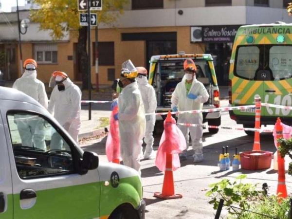 Ya son 6 las muertes en La Plata y más de 100 los infectados por coronavirus