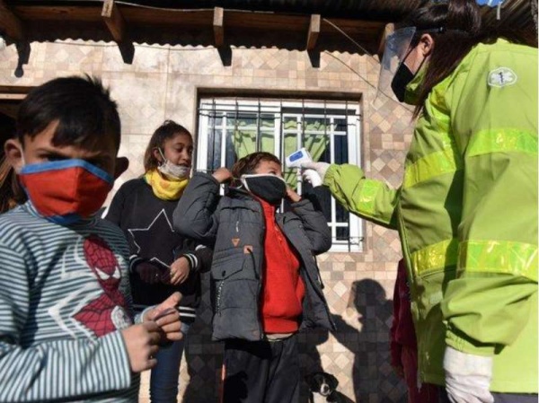 Se desplegaron nuevas tareas sanitarias en Gorina, Olmos y Los Hornos