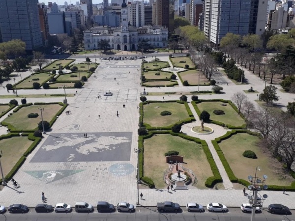 Por su lejanía con la Ciudad de Buenos Aires, La Plata es la menos infectada de AMBA