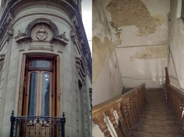 Una trabajadora del Palacio Campod&oacute;nico de La Plata asegura que la empuj&oacute; un fantasma de la escalera