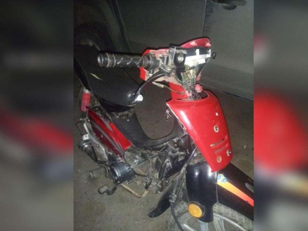 Lo detuvieron cuando andaba en el centro de City Bell con una moto robada 
