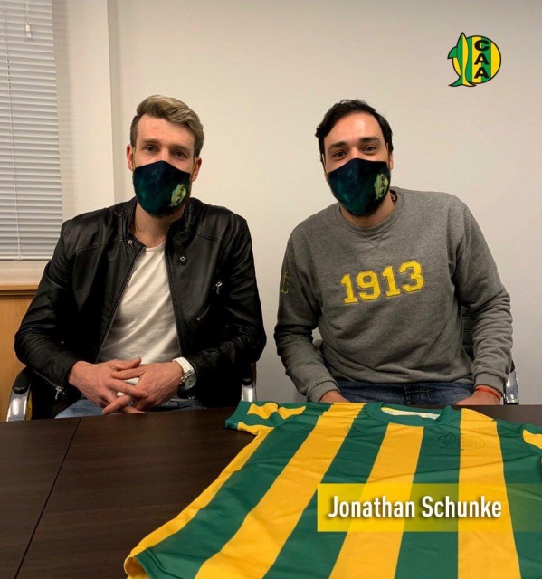 Aldosivi anunció la llegada de Schunke 