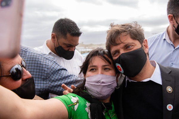 Kicillof y Katopodis inauguraron un tramo de la Autopista Presidente Perón