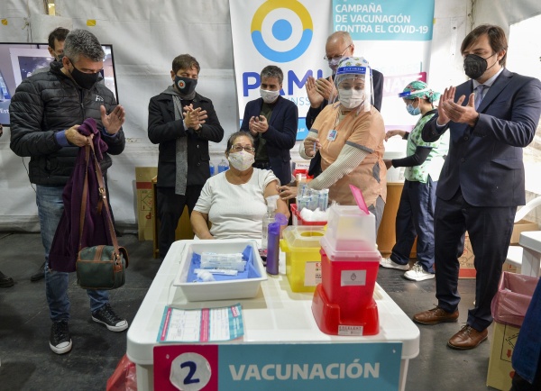 La Provincia envió 180 mil nuevos turnos para vacunarse contra el COVID-19