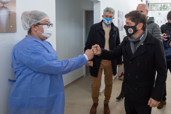 Kicillof inauguró el Centro de Salud Oeste en Monte Rincón: "Va a mejorar para siempre al sistema de salud de Villa Gesell”