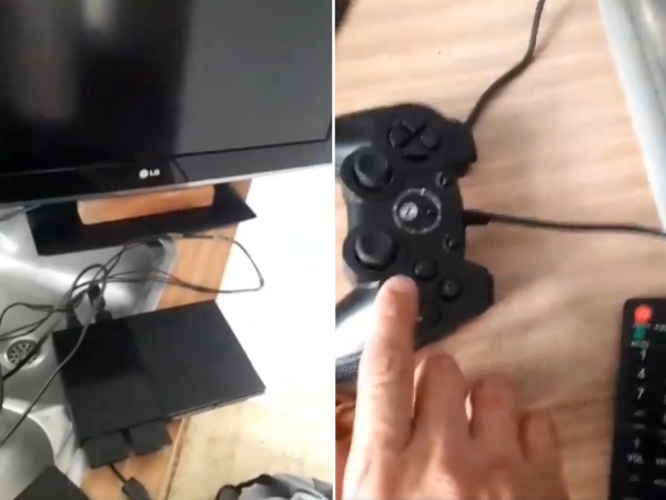 Compró una play usada, le mostraron cómo funcionaba en un video y vio algo que lo dejó sin palabras