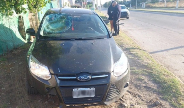 Una joven platense quiso atropellar a su novio en Abasto