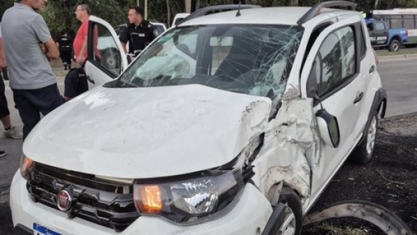 Persecuci&oacute;n y choque en La Plata: detuvieron a un hombre con pedido de captura