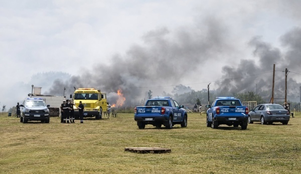 Preocupaci&oacute;n en el un club platense por un incendio intencional: el fuego lleg&oacute; a los vestuarios