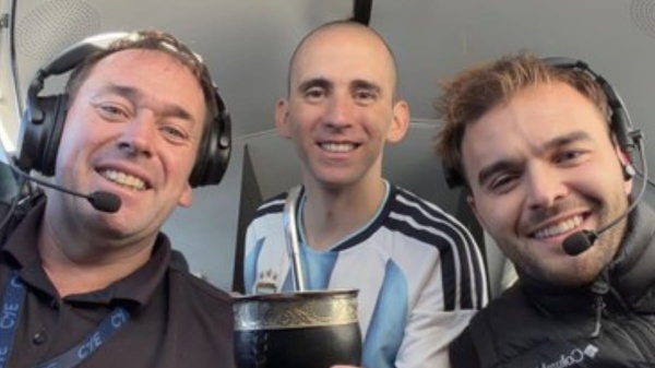 Nahuel Gallo pudo volver a la Argentina gracias a una gesti&oacute;n de la AFA