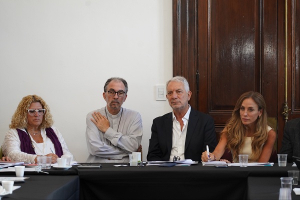 Alak, Tolosa Paz y el Arzobispo Monse&ntilde;or Carrara encabezaron la Mesa Penal Juvenil de La Plata