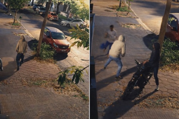 Motochorros asaltaron a una mujer en el barrio norte platense