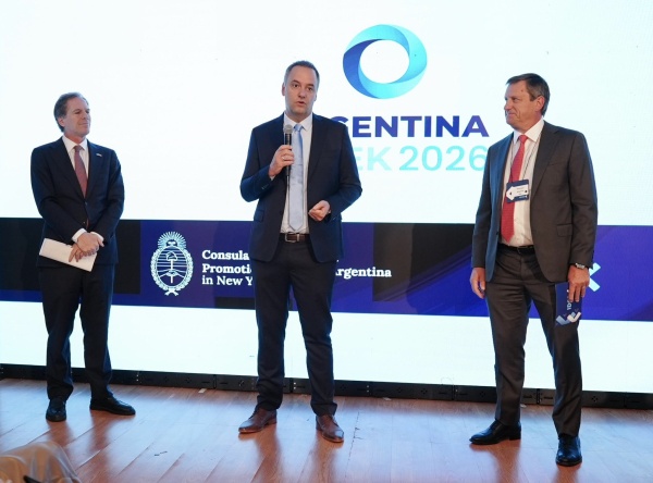 Manuel Adorni habl&oacute; en conferencia en el cierre de la Argentina Week en Nueva York