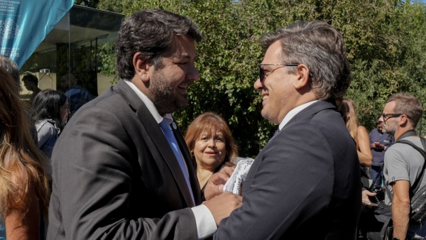 Mena y P&eacute;rez Teruel se mostraron juntos en el acto homenaje a las v&iacute;ctimas de la dictadura militar