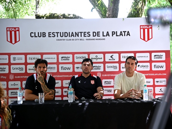 Marcos Angeleri confes&oacute; que el objetivo de Estudiantes es jugar el mundial de clubes y pidi&oacute; paciencia por el ciclo de Medina