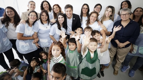 Axel Kicillof: &ldquo;Reactivamos las obras paralizadas por el Gobierno nacional para llevar mejor educaci&oacute;n p&uacute;blica a los pibes&rdquo;