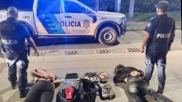 Golpe comando frustrado en La Plata: entraron a la casa de un empresario y cayeron dos chilenos