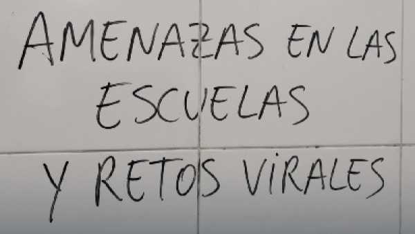 Alerta en las escuelas: Provincia pidi&oacute; no viralizar las pintadas con amenazas de tiroteos y baj&oacute; l&iacute;nea a directivos