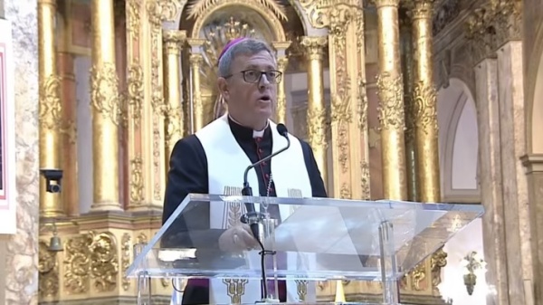 El arzobispo Garc&iacute;a Cuerva le pidi&oacute; a Milei terminar con "la divisi&oacute;n y la polarizaci&oacute;n"
