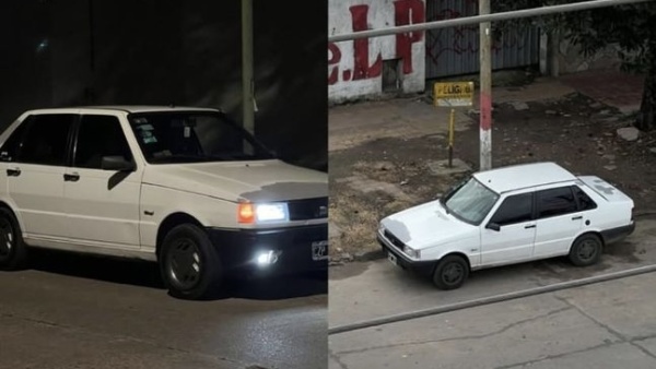 Robaron un Fiat Duna blanco en La Plata y el due&ntilde;o pide ayuda para encontrarlo